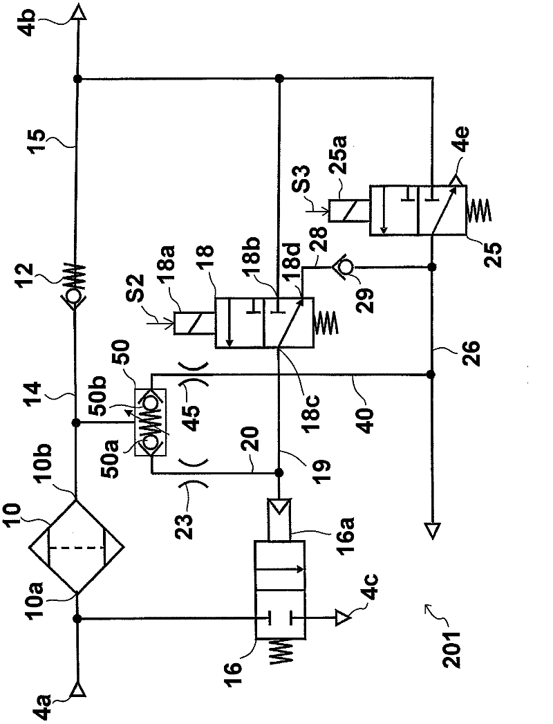 Air treatment unit for automotive compressed air system