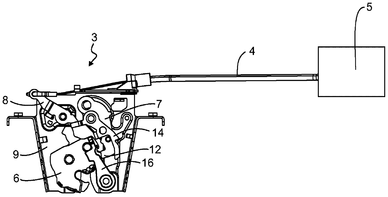 Motor vehicle lock