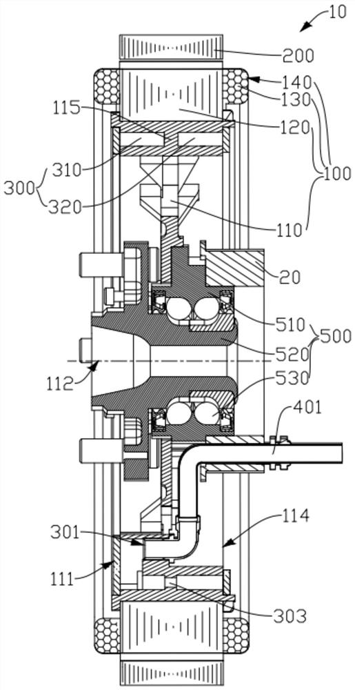 Hub motors and automobiles