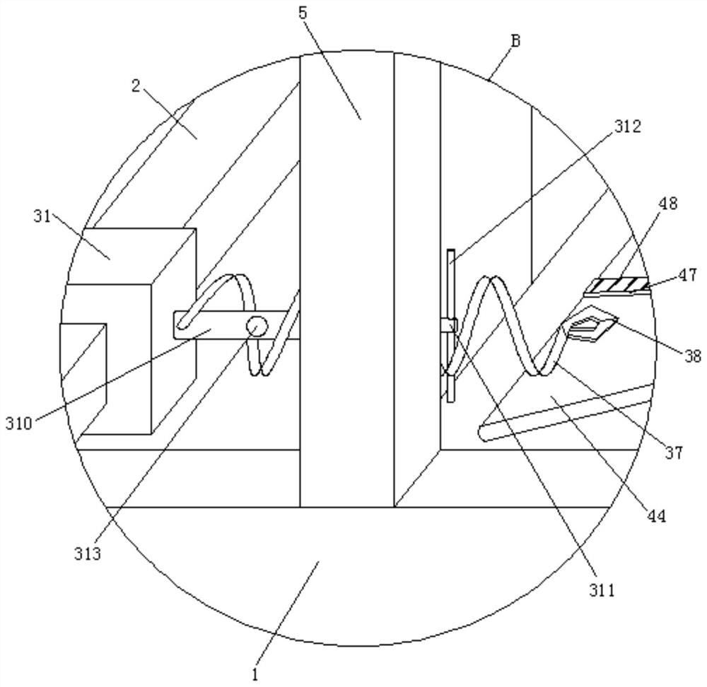 A fur ironing device for fur processing based on uniform ironing