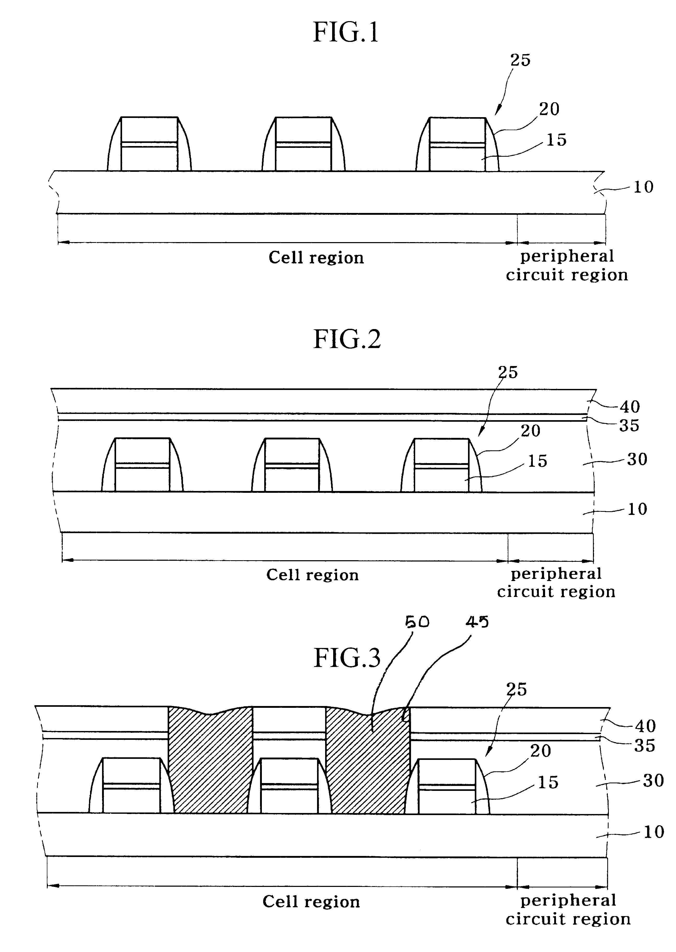 Method for forming a storage node of a capacitor