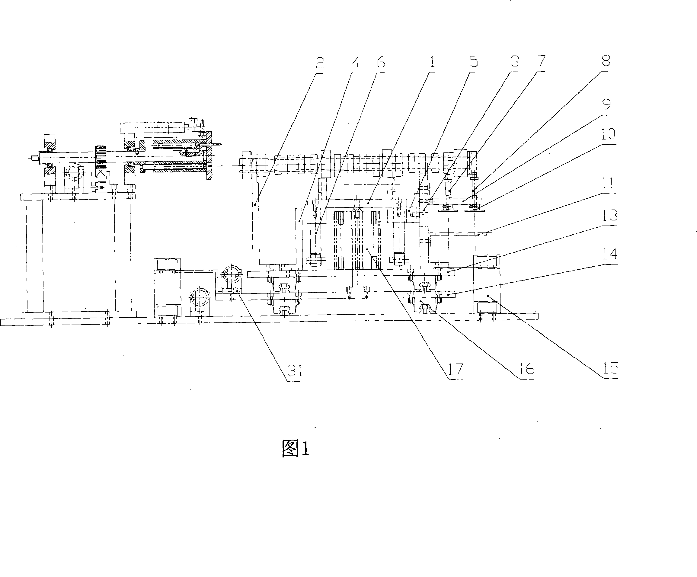 Camshaft fixture cramp and its automatically printing method