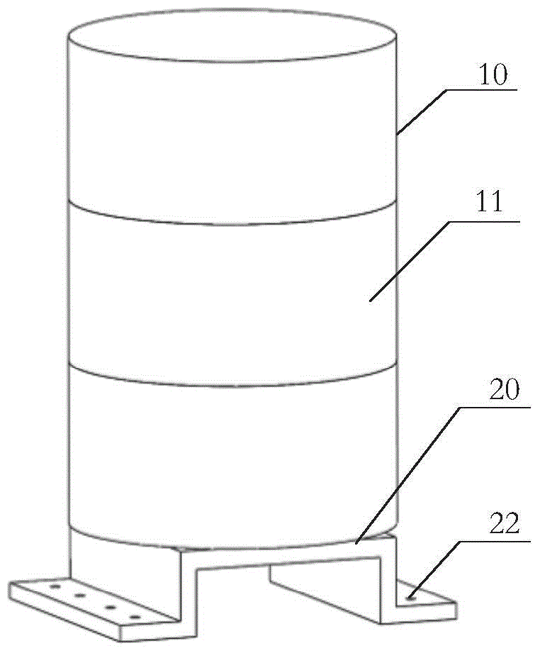 Three-dimensional target for visual guidance system