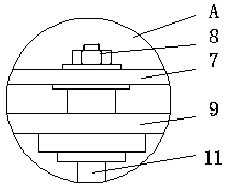 Impurity removal type stirred tank reactor for chemical production