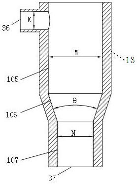 Device and method for plastic forming of artificially submerged cavitation jet micro-parts