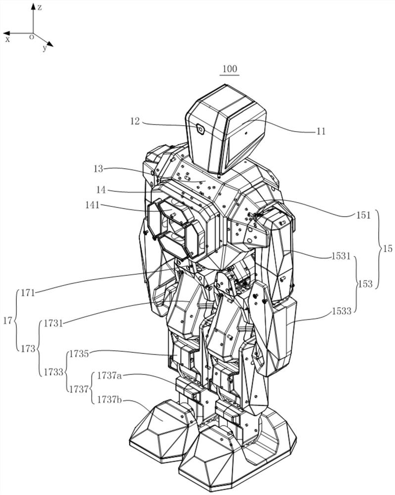 Humanoid education robot