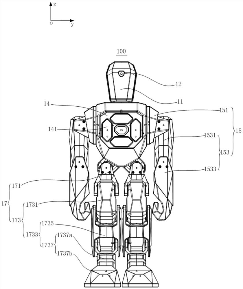 Humanoid education robot