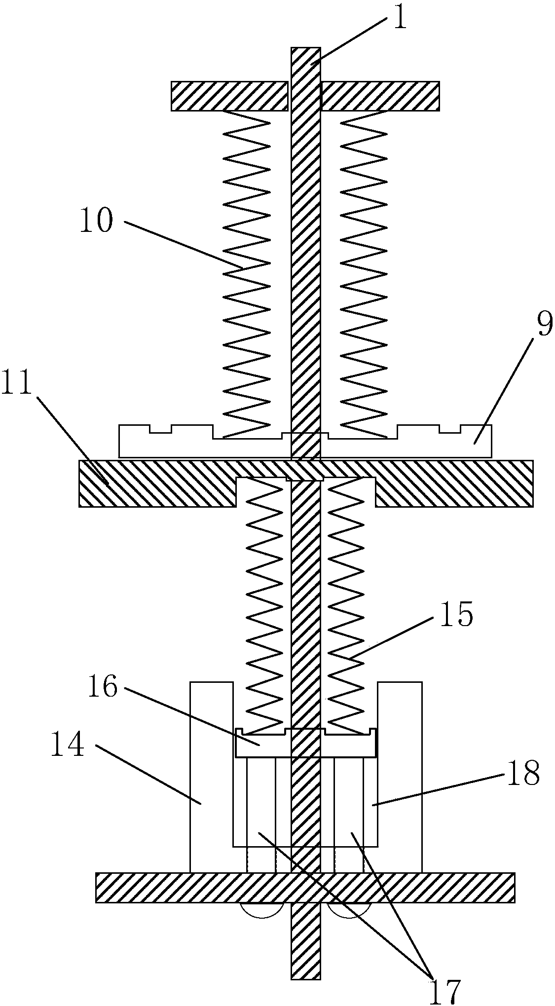 A monostable permanent magnet mechanism for high voltage circuit breaker with combined opening spring