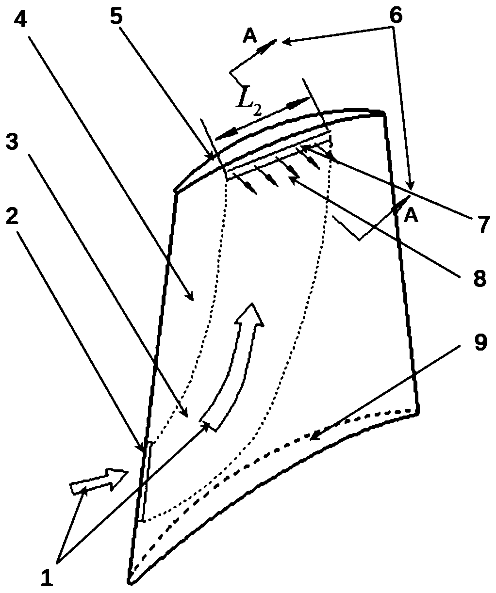 Microjet forming method for controlling leakage flow of rotor blade tip of gas compressor