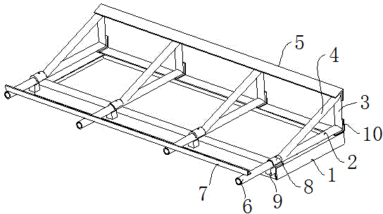 Container transportation method for packing box bodies of motorcycles