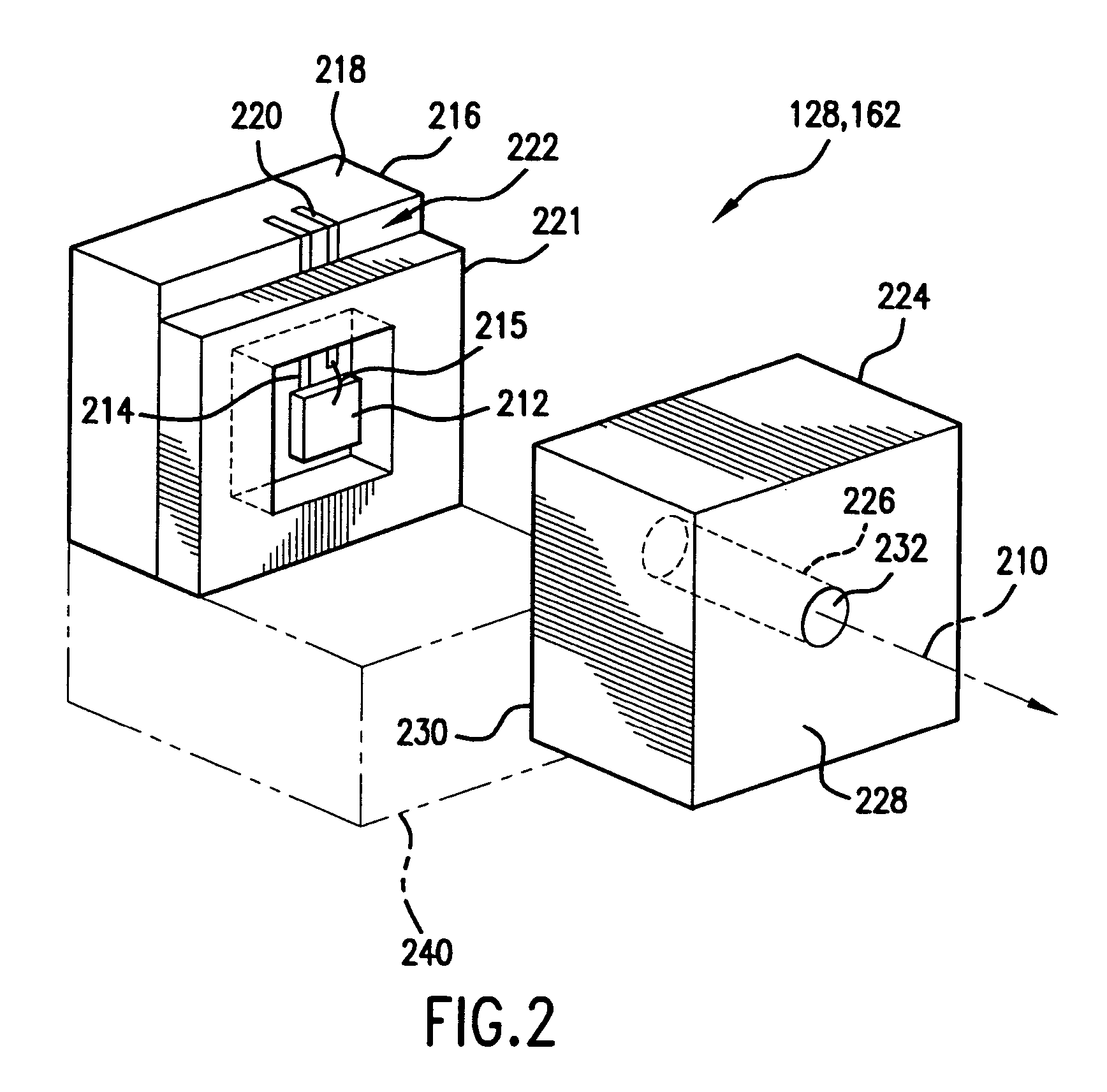 Stray light insensitive detector system and amplifier