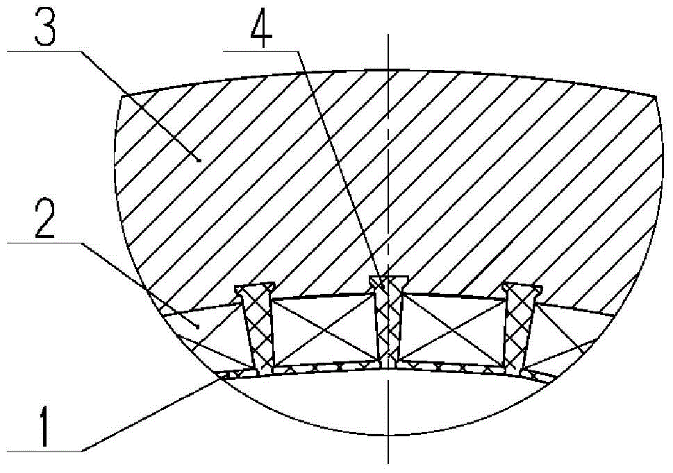 An air gap armature motor