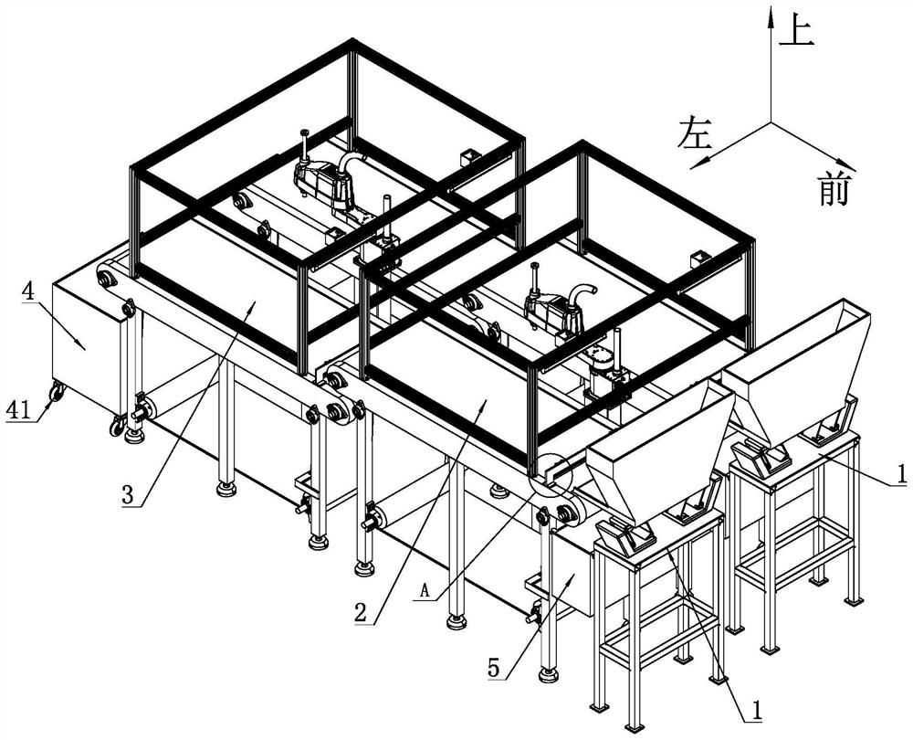 Foreign matter picker suitable for transparent nylon particles