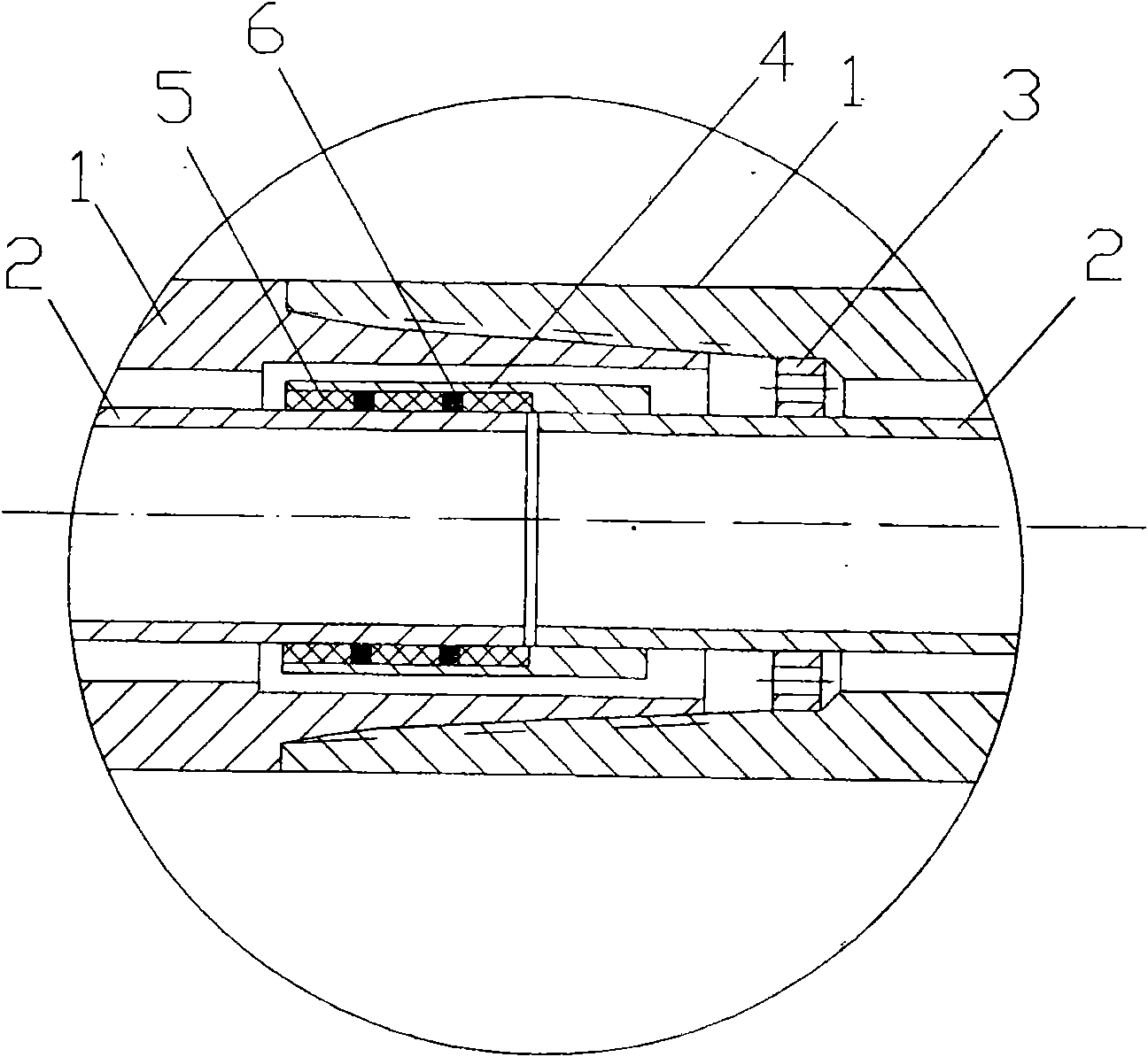 Air drilling double-wall drill rod