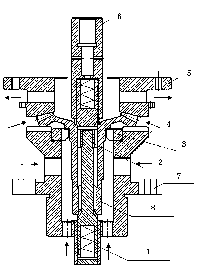 Heat treatment deformation control method of spiral bevel gear