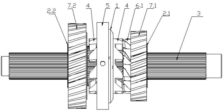 Novel reverse engaging gear shifting system