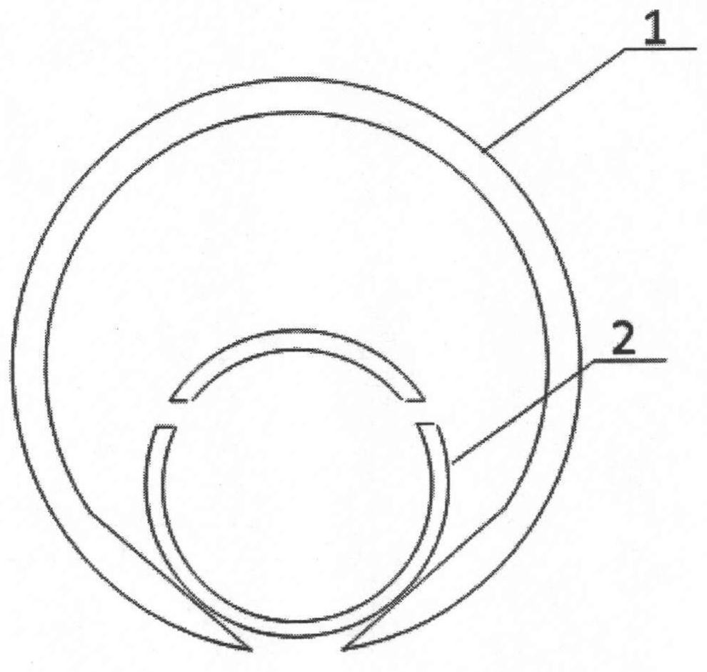 A kind of gravitational cylindrical electrospinning device and method