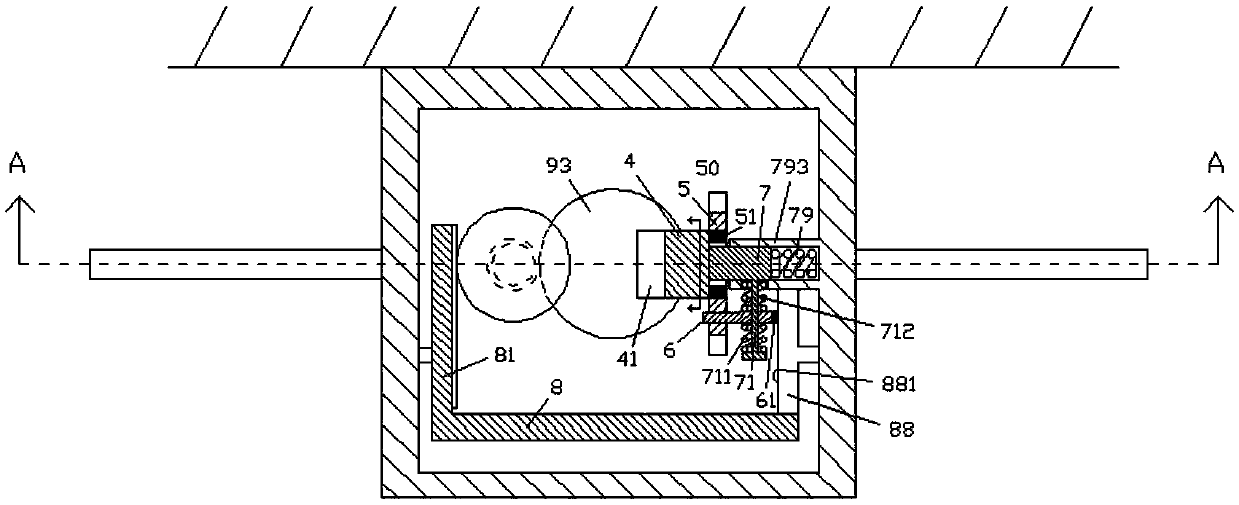 Computer display device component capable of lowering noise