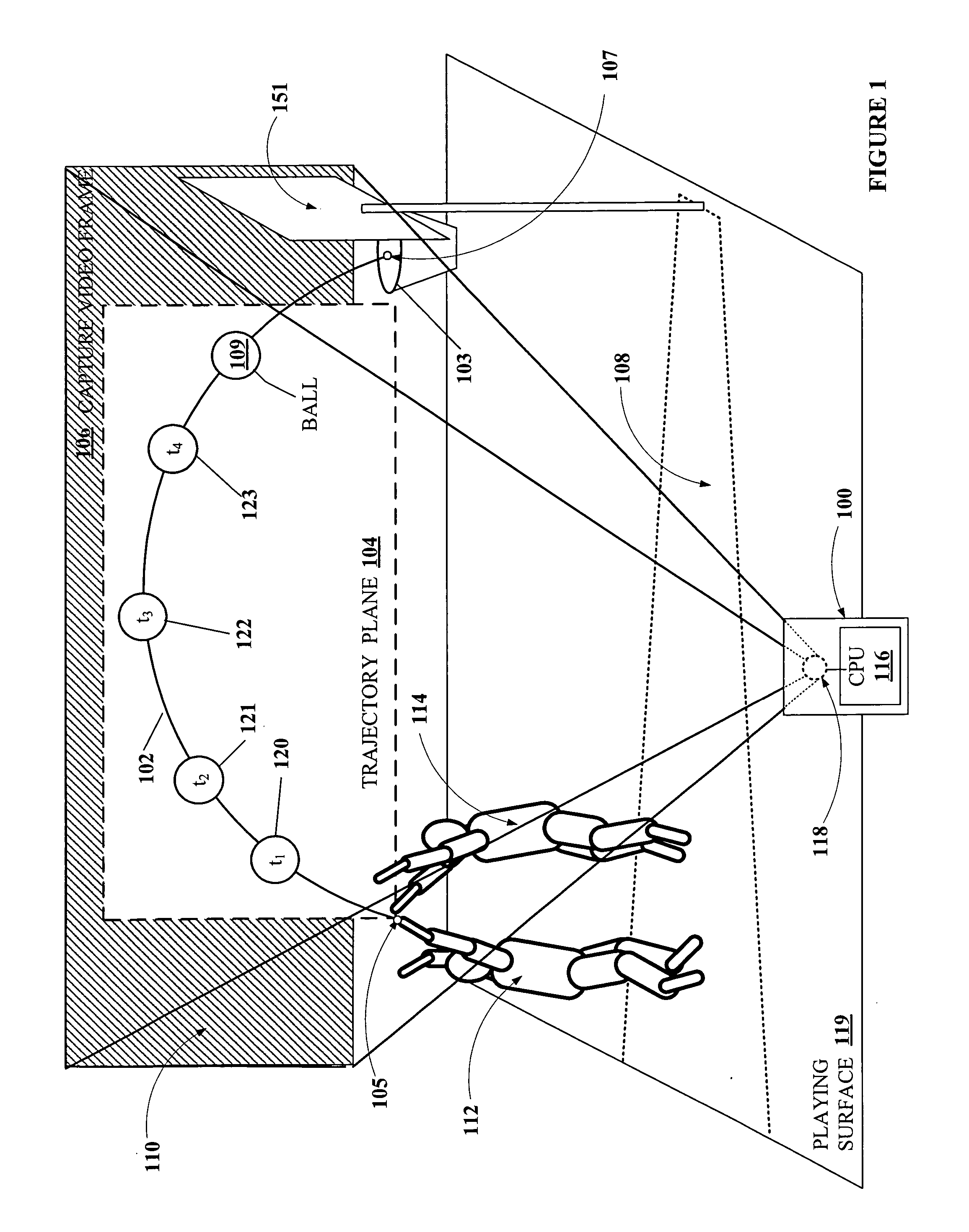 Trajectory detection and feedback system