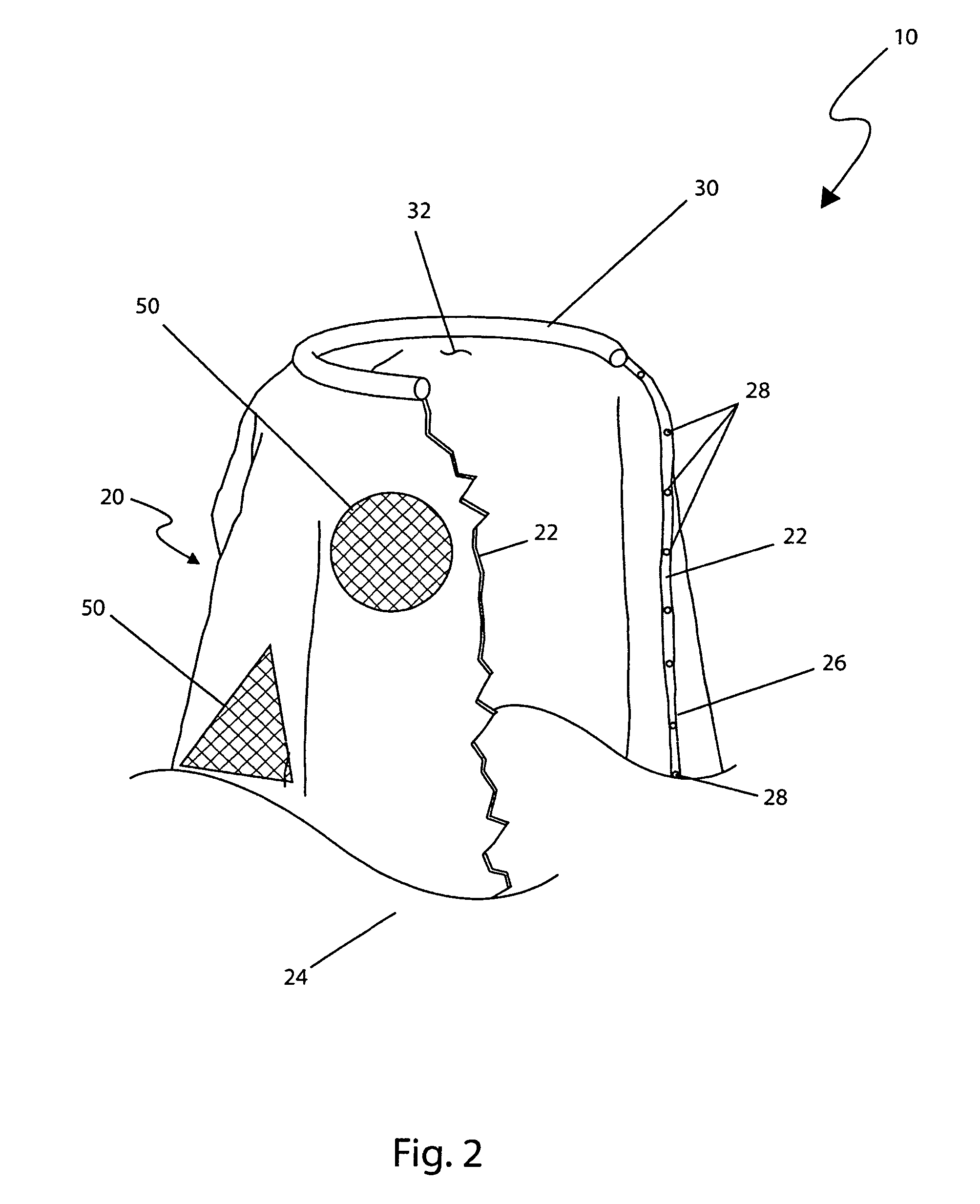 Absorbent device for an infant feeding bottle