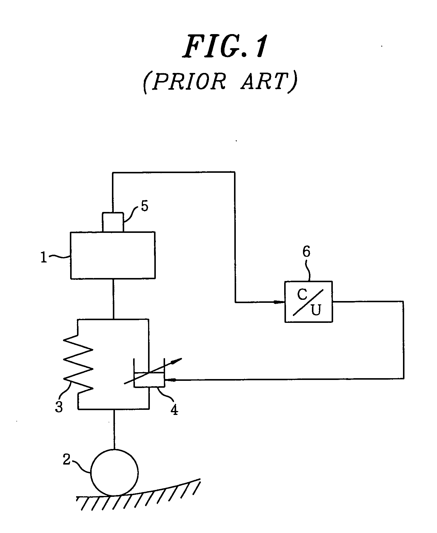Method for controlling damping force in an electronically-controlled suspension apparatus