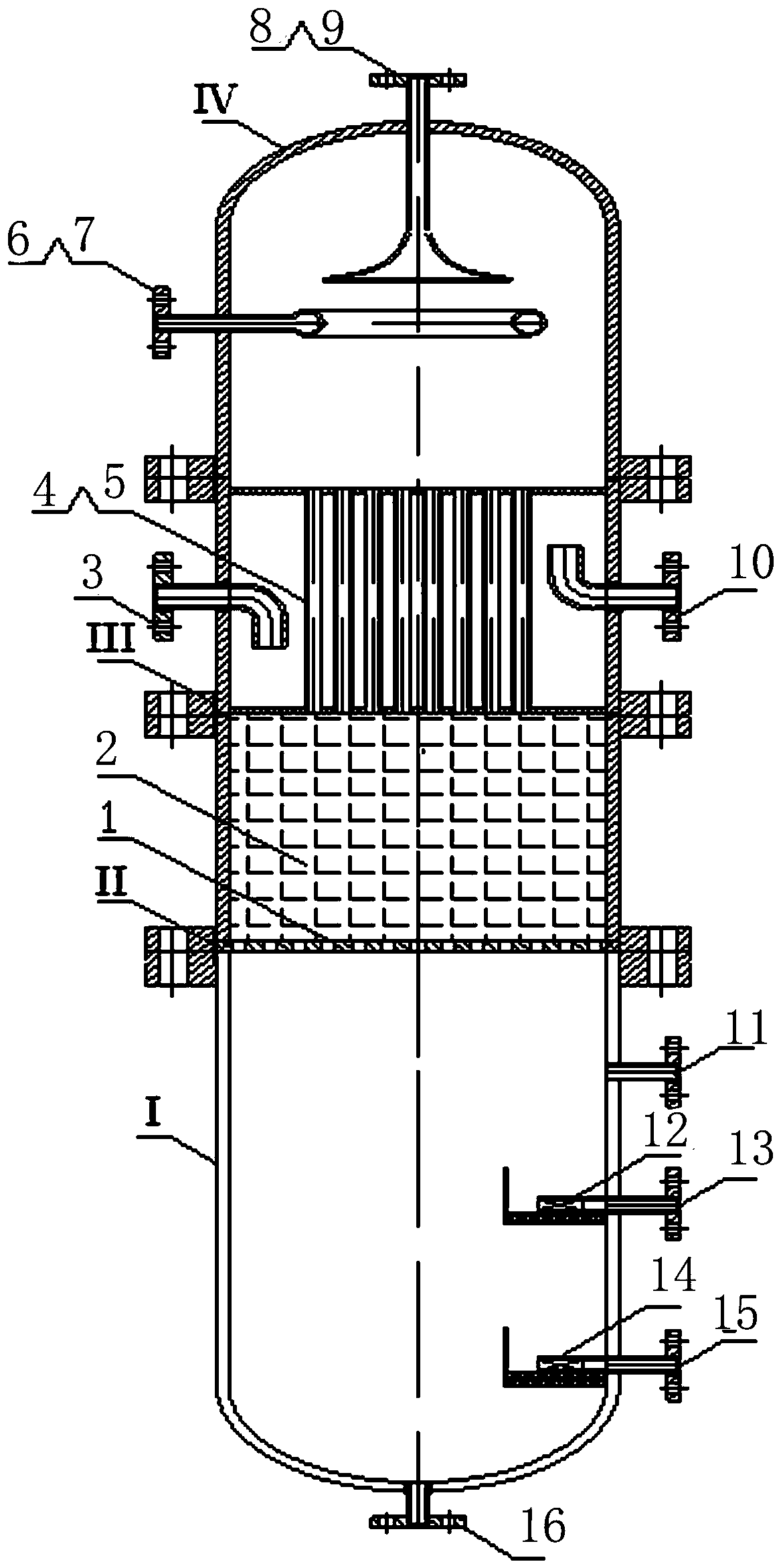 Tube and fixed bed coupled microchannel alkylation reactor and its application