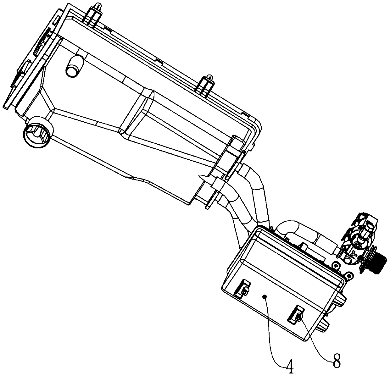 Automatic adding system of washing machine