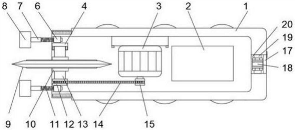 Cable peeling device and cable peeling method