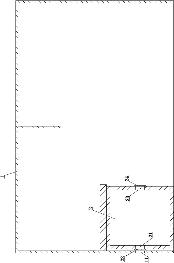 A kind of honeybee greenhouse pollination device and honeybee greenhouse pollination method