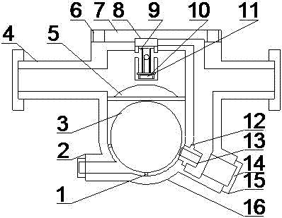 Steam trap valve for tire vulcanizing machine