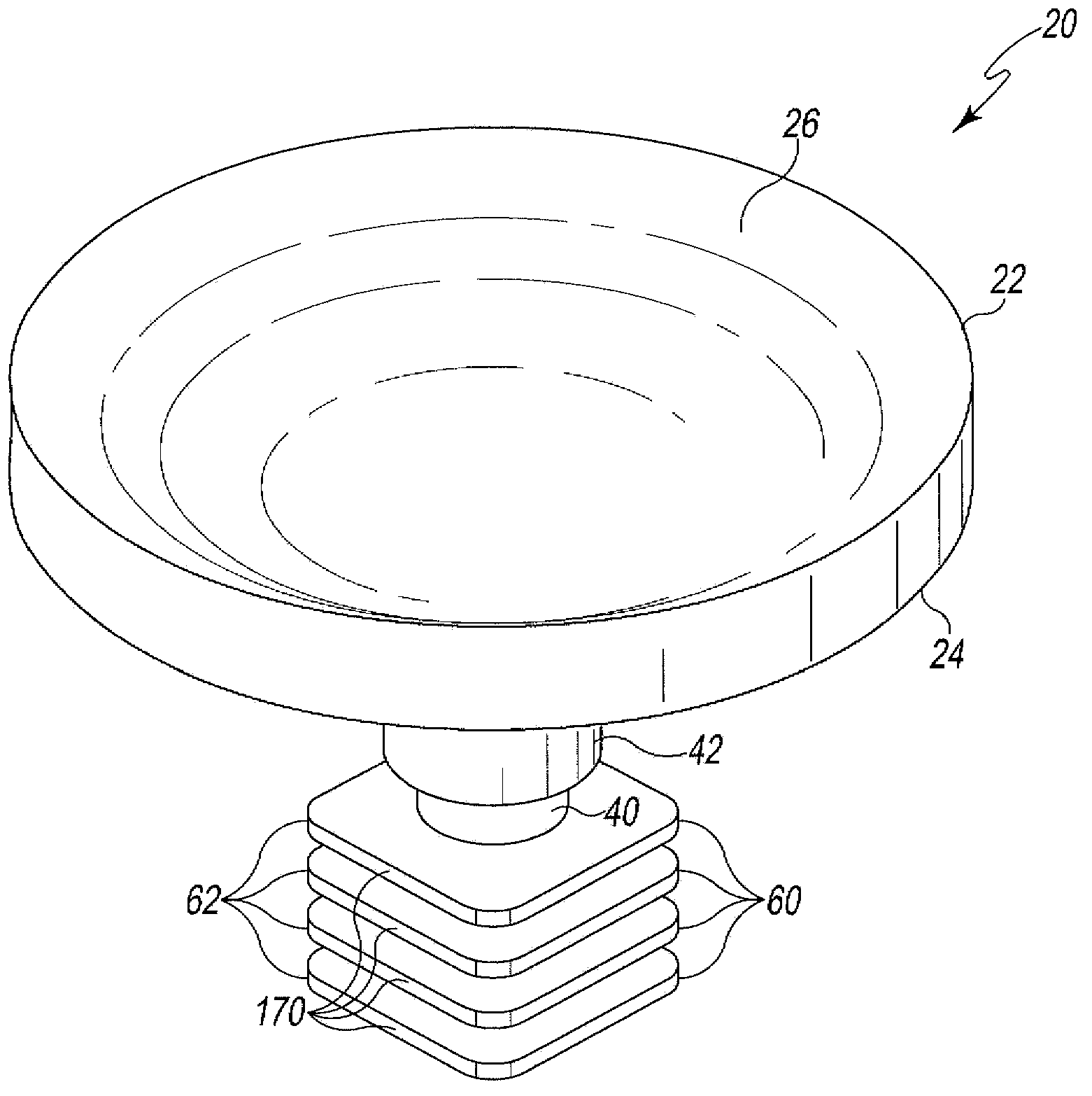 Modified glenoid components and methods of installing same