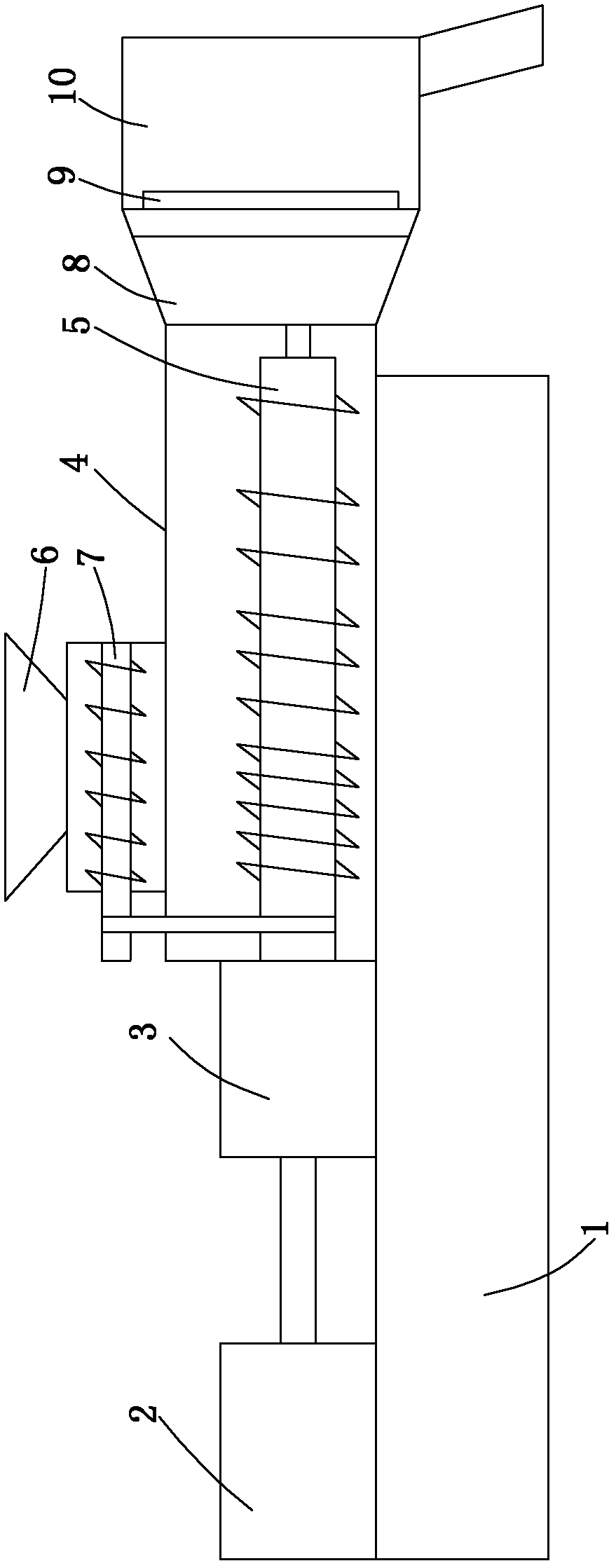 Coal ball extrusion apparatus