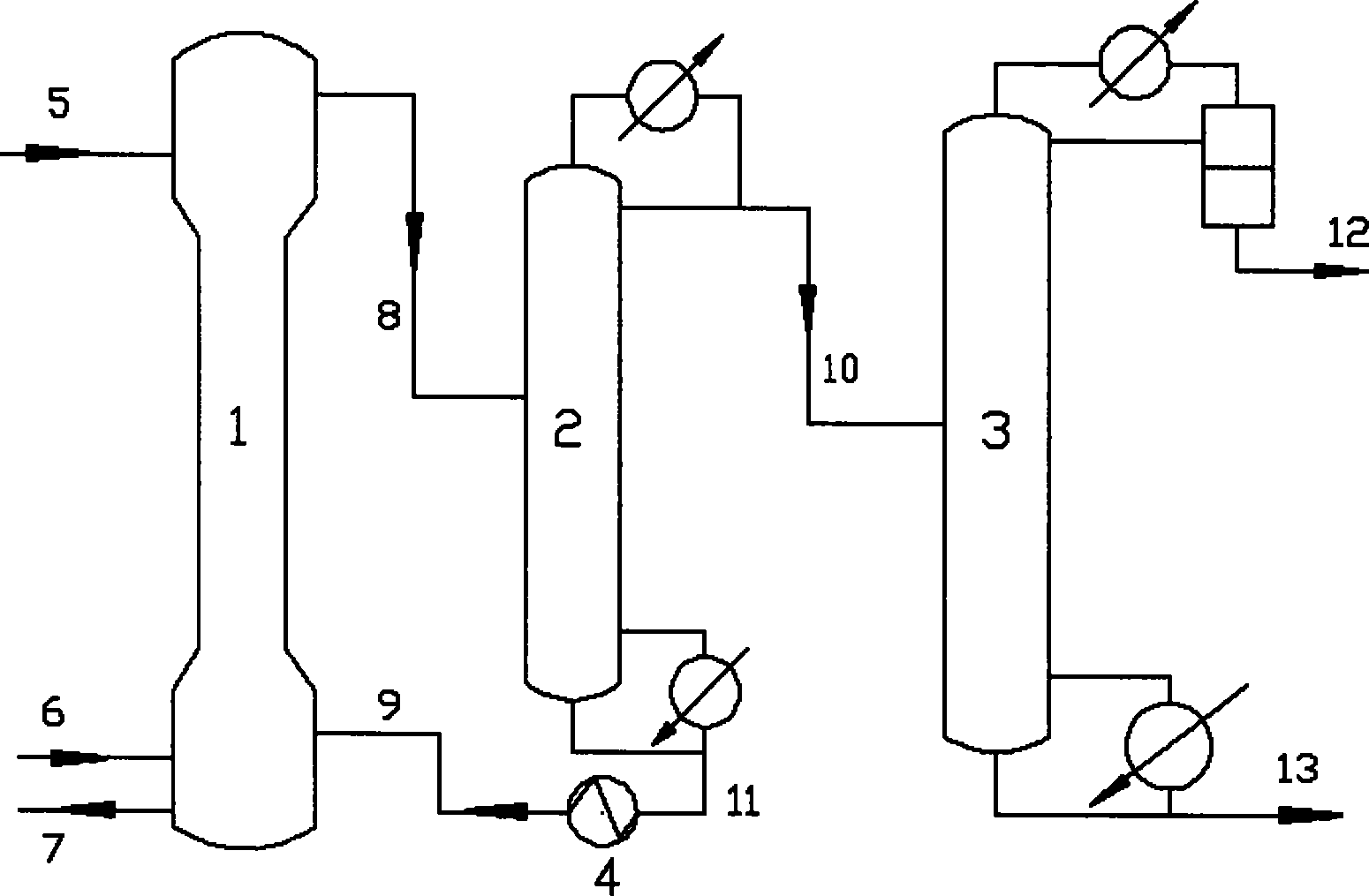 Method for recycling acetic acid in dilute acetic acid