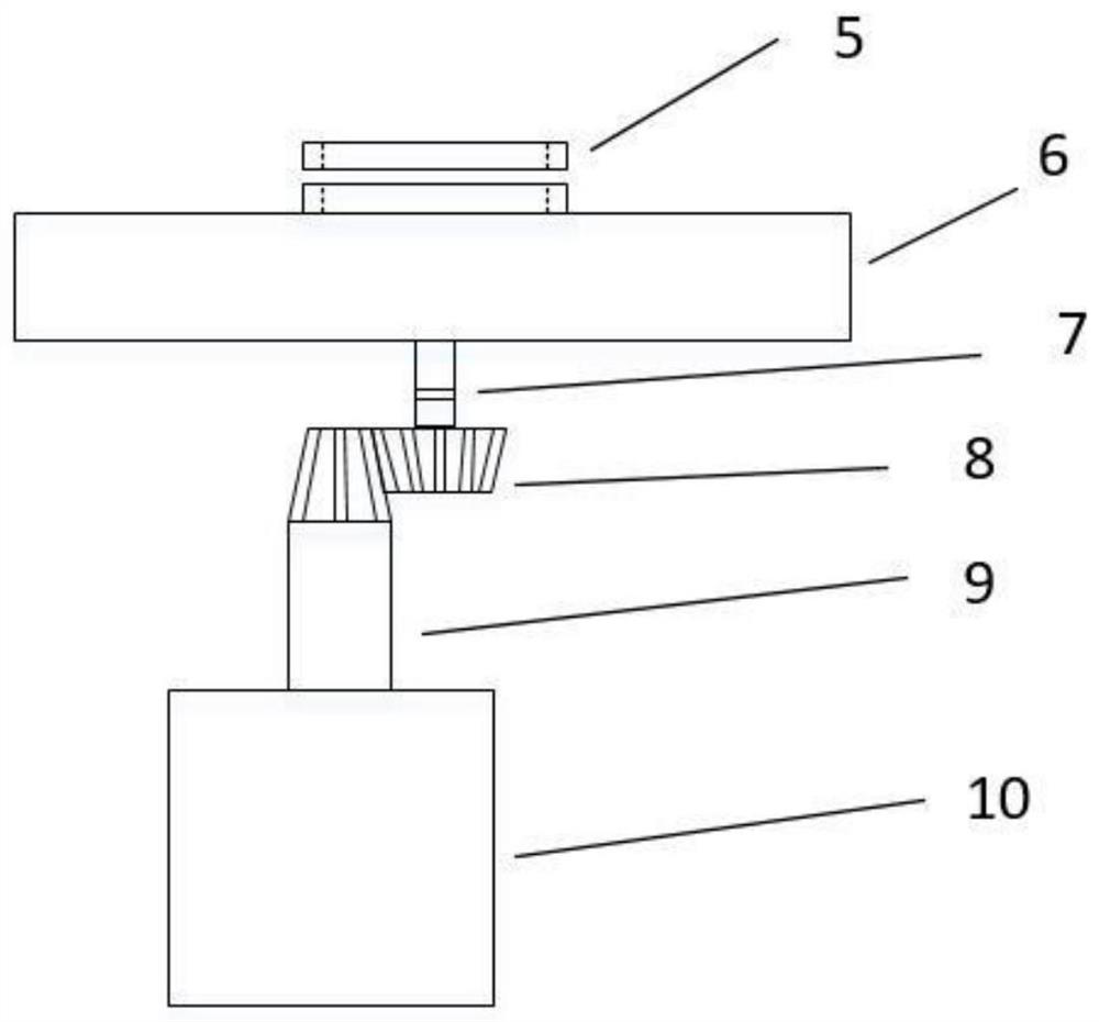 A device for suppressing vibration of space robot end effector