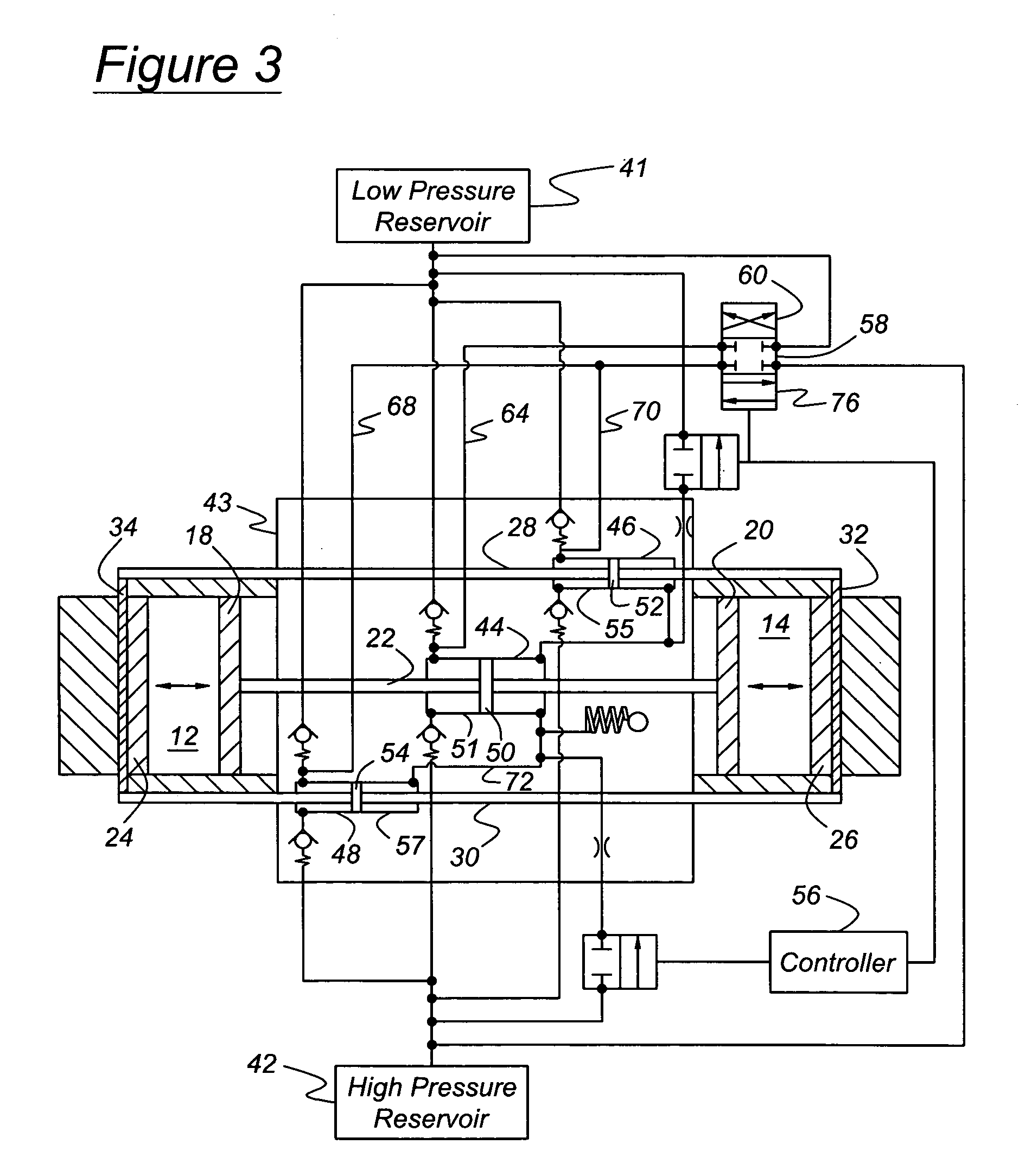 Electromagnetic servo valve strategy for controlling a free piston engine