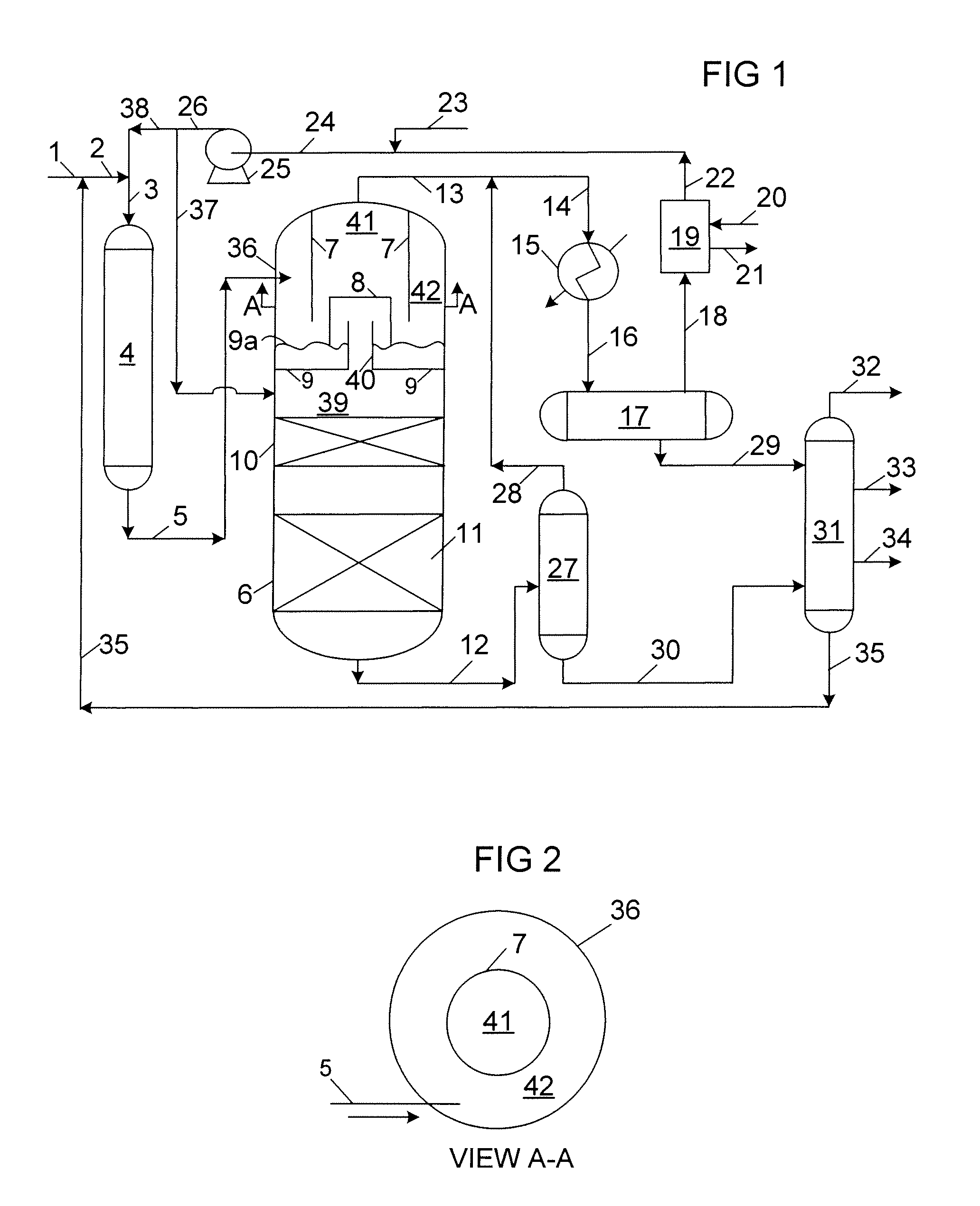 Process for hydrocracking a hydrocarbon feedstock