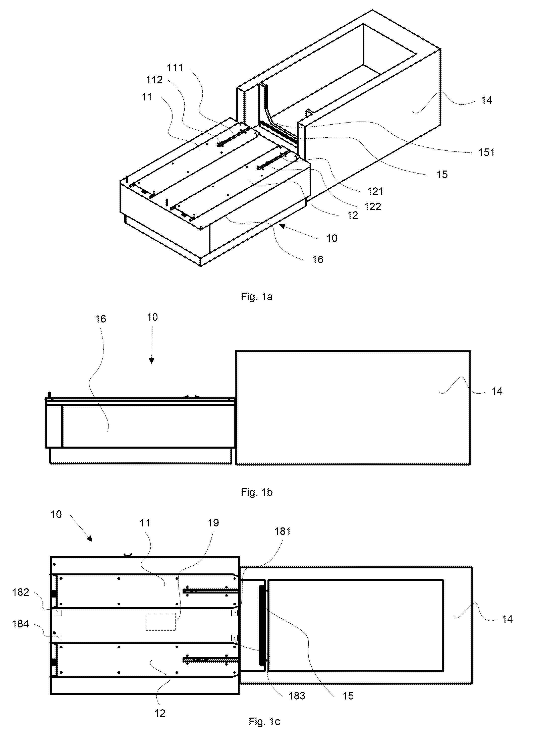 Sterlizing system, and loading/unloading device therefor