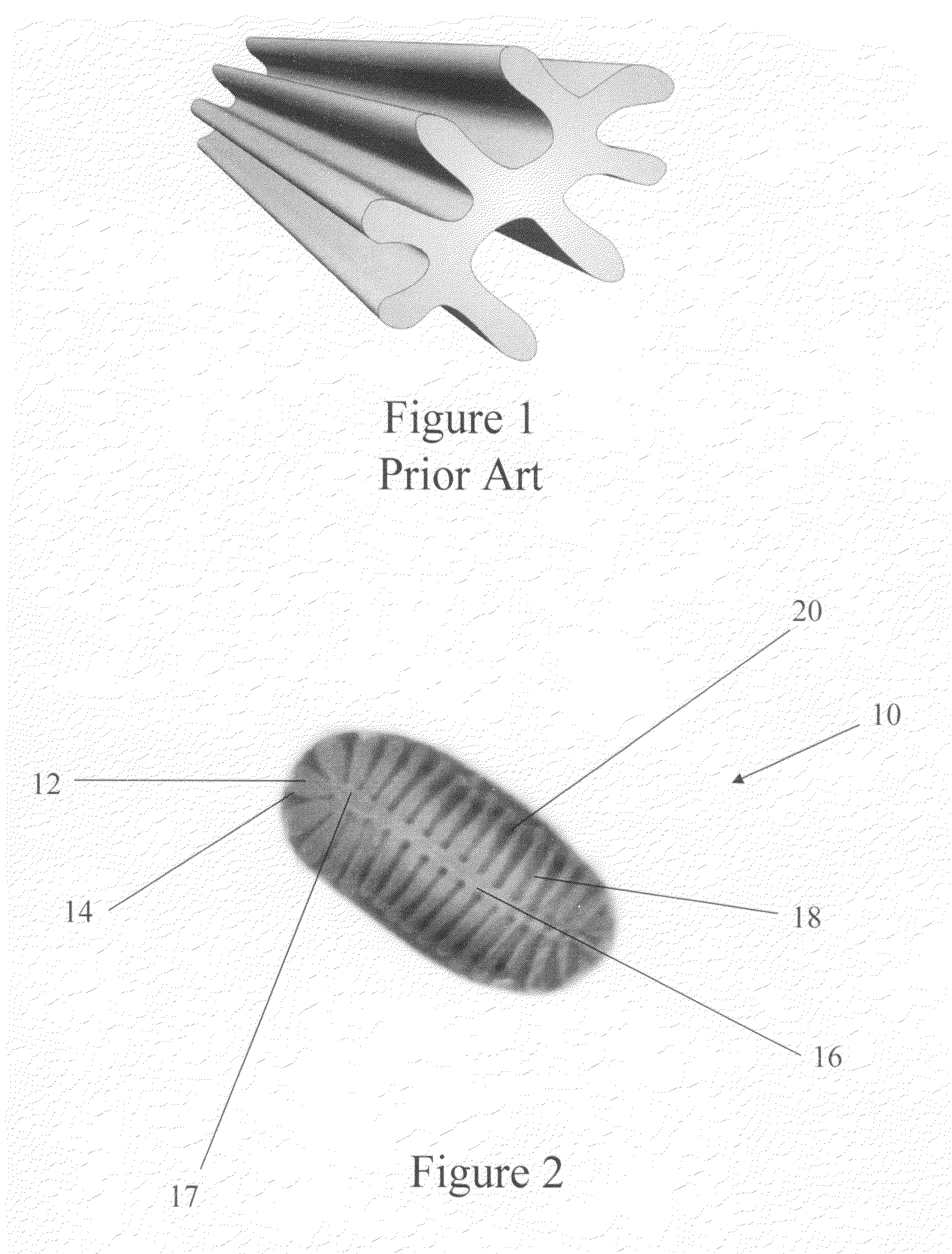 Composite filter media with high surface area fibers