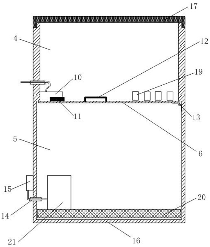 Inspection device and method for inspection cycle of coal mine personnel positioning system