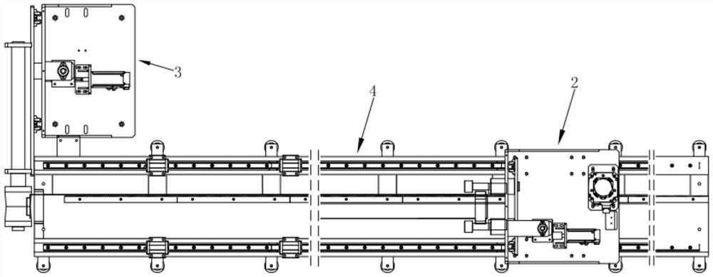 Automatic shaft penetrating and disassembling equipment