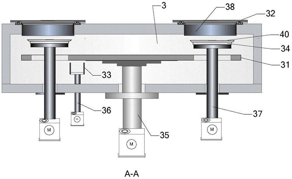 Rotary plate positioning device, loading transmission system and plasma processing equipment
