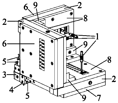 Three-axis cutter servo device based on compliant parallel mechanism