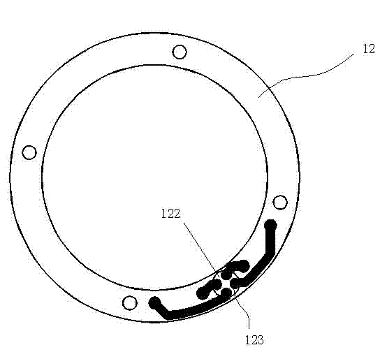 Annular wire connection board