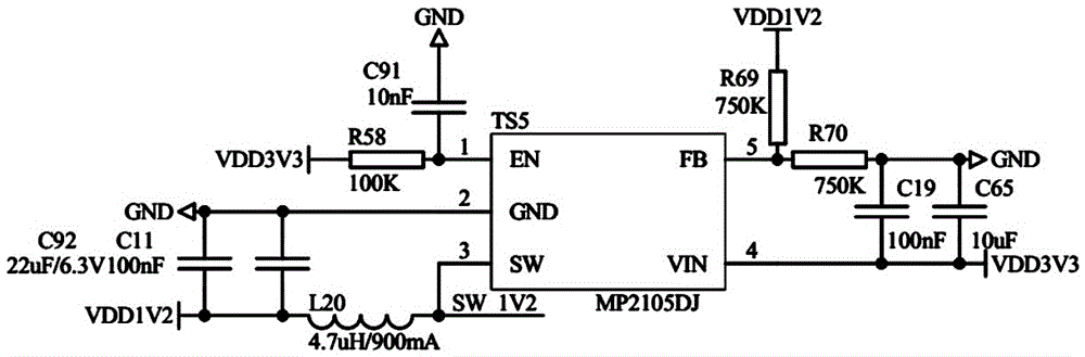 Medium voltage broadband power line carrier communication circuit
