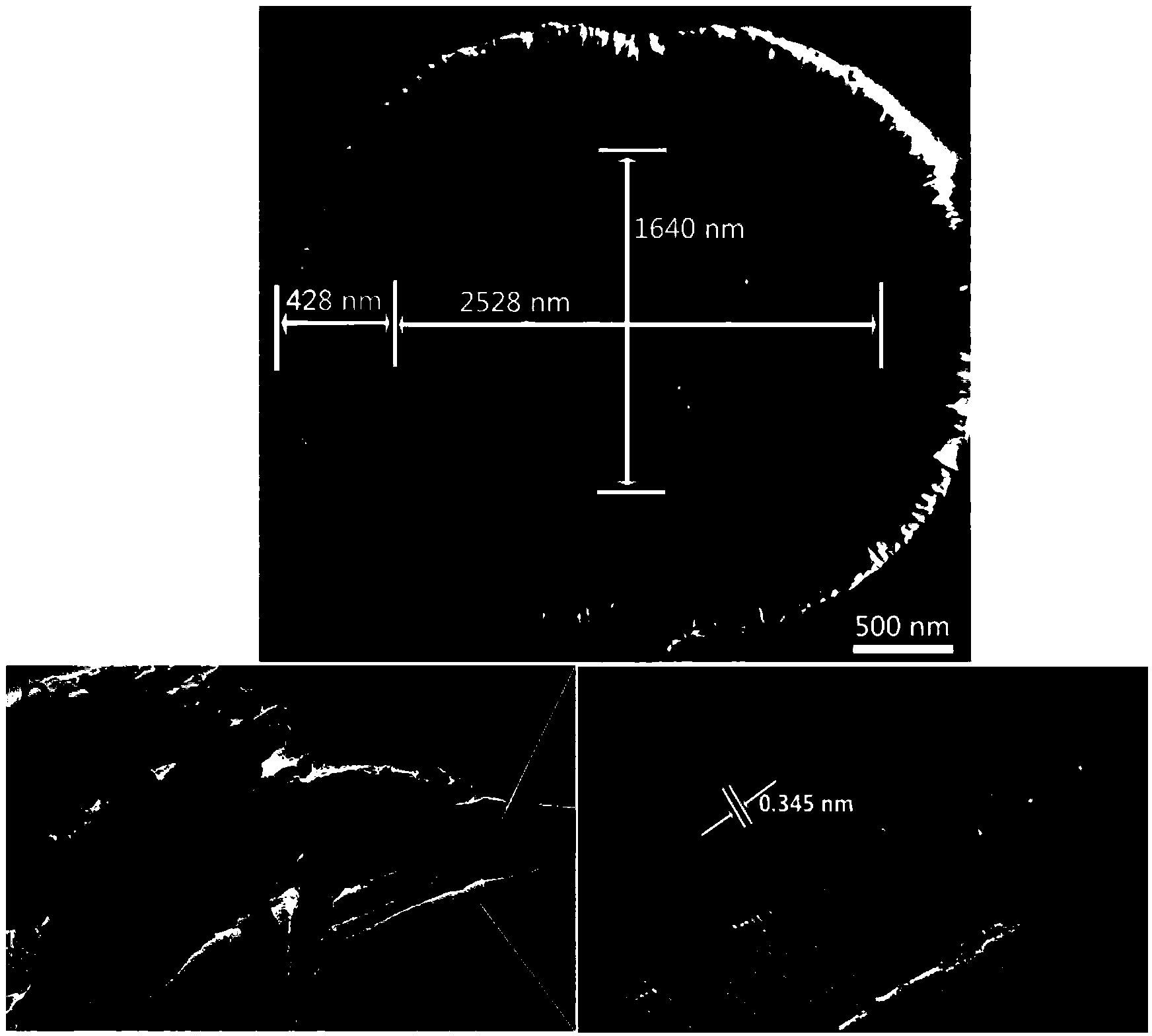 Hollow hierarchical hydroxyapatite microspheres and preparation method and application thereof