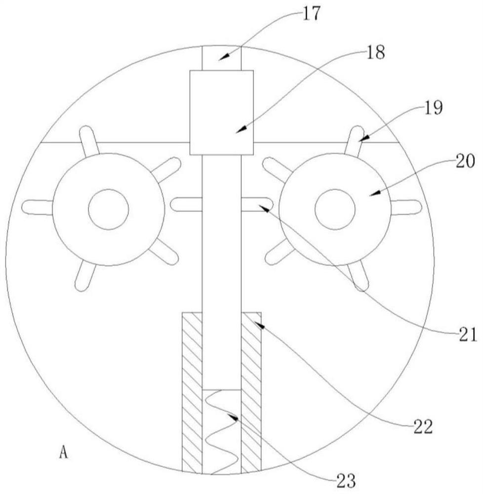 A high-efficiency continuous coated sand mixing device