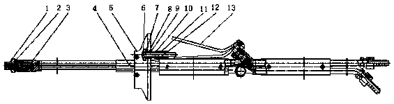 Convenient type quick narrow-slit accident cutting gun