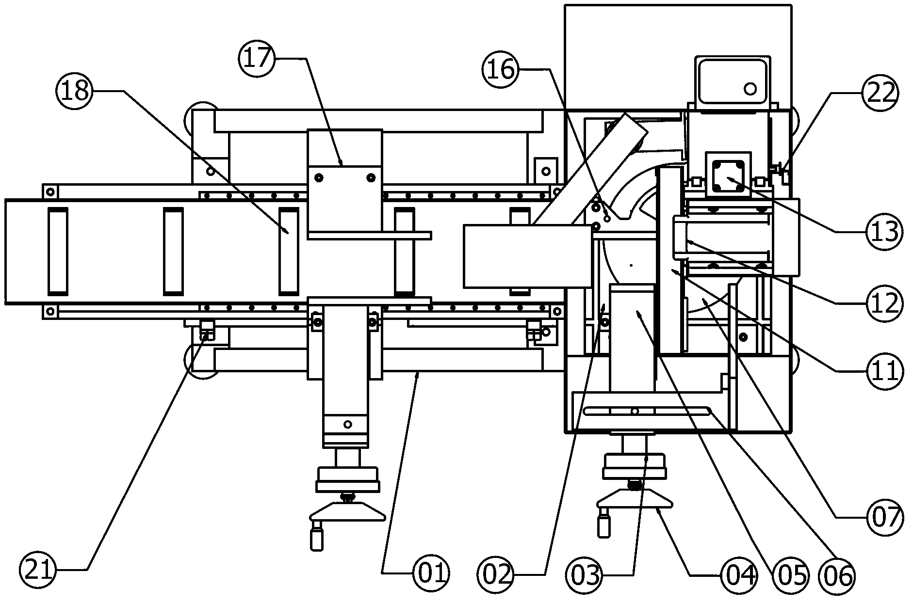 Table type electric circular sawing machine