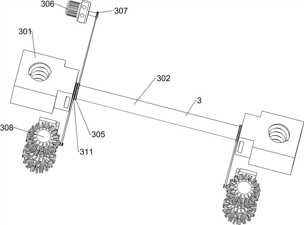 Flapping type kiln sealing device