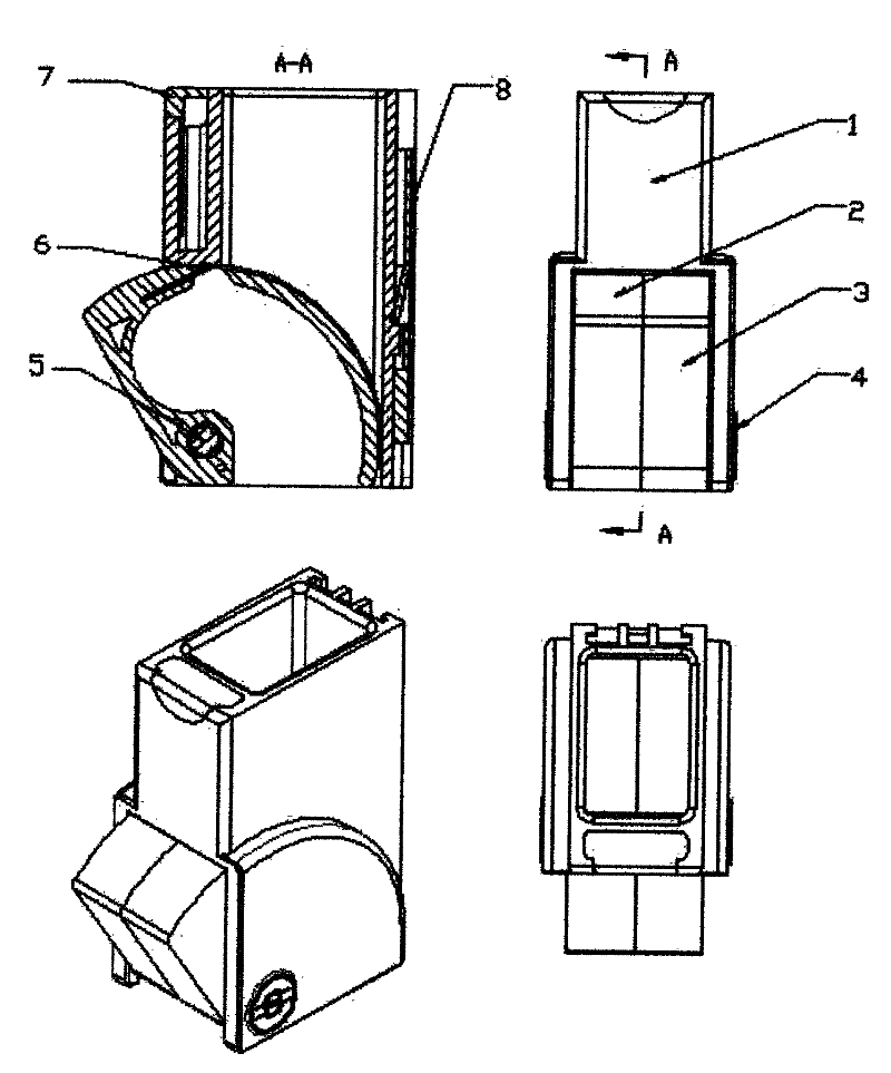 Toilet soap slicing device